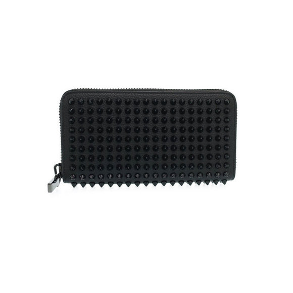 Christian Louboutin Wallet Long Panettone Zip Studded - Picture 1 of 8